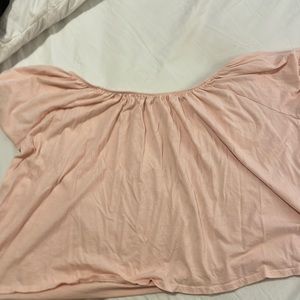 Mango off the shoulder top